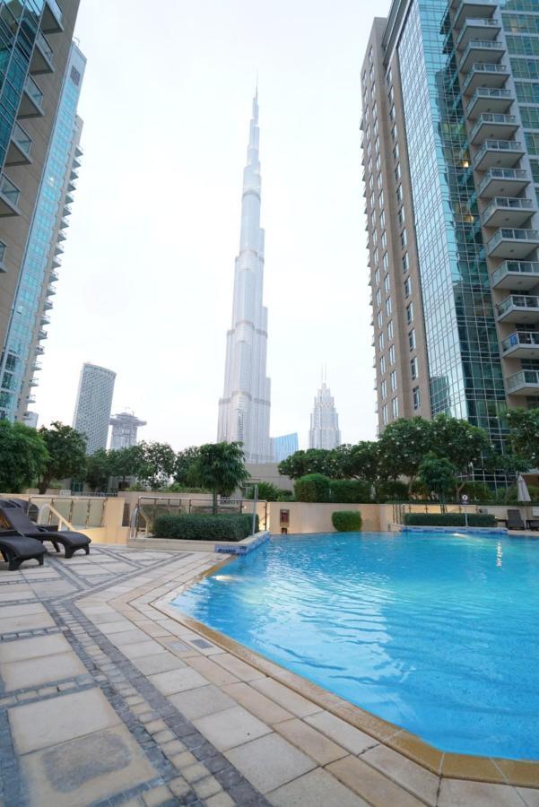 Elite Royal Apartment - Full Burj Khalifa & Fountain View - Palace 迪拜 外观 照片